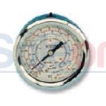 Manometer vysokotlaký plnený olejom Ø60mm ML60/38C4S/U Wigam