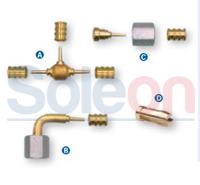 Sada 90°kolien s 1 maticou WCG210/90-WIG Wigam