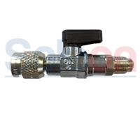 Ventil guľový s depresorom 5/16"m x 5/16"f 