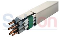 Žľab plastový 12, farba čistá biela 1212BCF-W