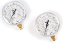 Manometer nízkotlaký bez pulzácie Ø80mm, R600a PF80/3R1/A3/K1 Wigam