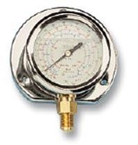 Manometer nízkotlaký plnený olejom Ø60mm, R22-134a-404A-407C ML60/18R4FP/A8 Wigam