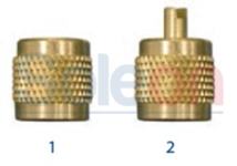 Čiapočka na ventil s tesnením 1/4"  a so skrutkovačomčom č.2 CP1/4"-CTV Wigam