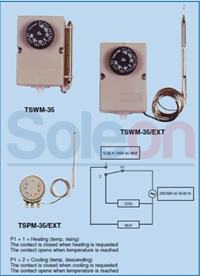 Termostat s kapilárou -35°C do +35°C TSWM-35/EXT Ite