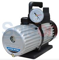 Výveva dvojstupňová s analógovým vákuomerom a solenoidovým ventilom,  90066-SV-220SVB 