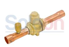 Guľový uzatvárací ventil s ventilom - 5/8" SBV(M)-JA5YHSY-1-S Sanhua