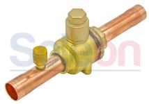 Guľový uzatvárací ventil s ventilom - 18 mm SBV(M)-JA6YHSY-2-SA Sanhua