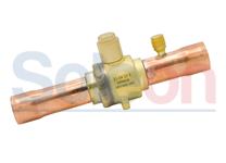 Guľový uzatvárací ventil s ventilom - 28 mm SBV(M)-JA9YHSY-2-SA Sanhua