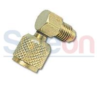 Adaptér rohový s depresorom 1/4" x 1/4" RG090 Wigam