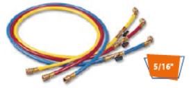 Sada 3 ohybných hadíc s guľ. ventilom - 1500mm 3GYSA/5-5/56V4/BRY Wigam