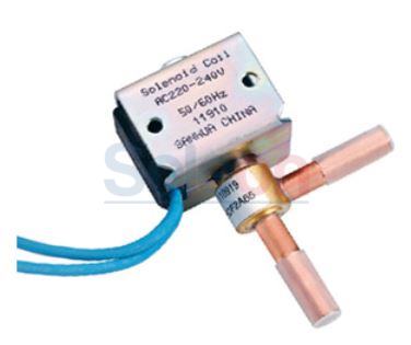 Elektromagnetický ventil rohový 1/4", bez cievky FDF-06002 Sanhua