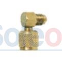 Adaptér rohový s depresorom 1/4" x 3/16" RG093 Wigam