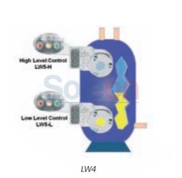 Hliadkovač hladiny oleja, elektronický LW4-H120 Alco