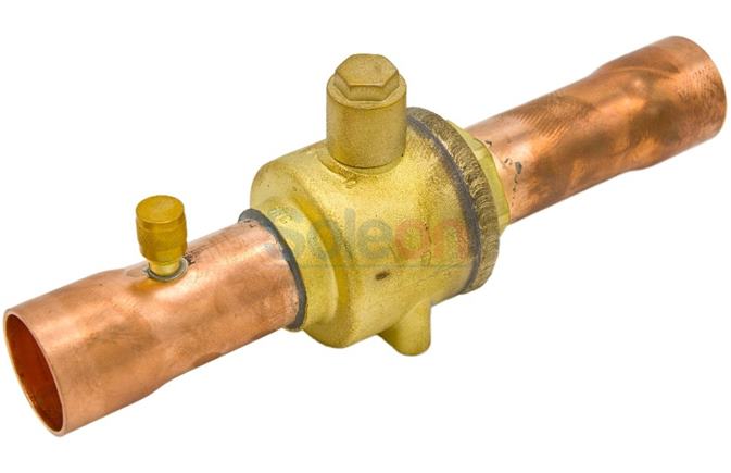 Guľový uzatvárací ventil s ventilom - 1 3/8" SBV(M)-JA11YHSY-1-S Sanhua