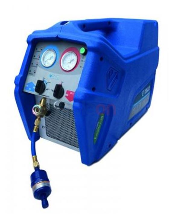 Prečerpávač chladiva, zariadenie pre regeneráciu a recykláciu-1 piest EASYREC-1R Wigam