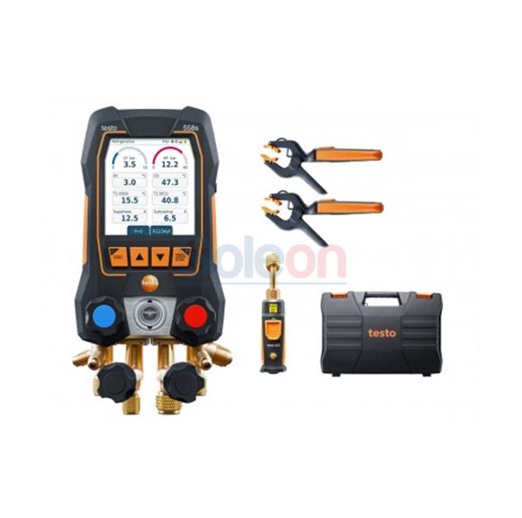Elektronický analyzátor chladiva - sada testo 558s smart  set so sondami