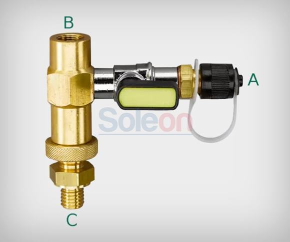 Plniaci adaptér pre váhu 10612-REF-ACME-LH Refco